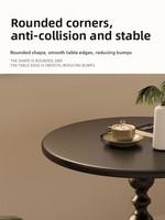Table basse pliable haut de gamme, style minimaliste, pour petit salon, appartement, design artistique en plastique
