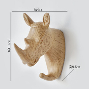 خطاف عصري على شكل حيوان مثبت على الحائط على شكل حصان للتعليق - Product Image 4