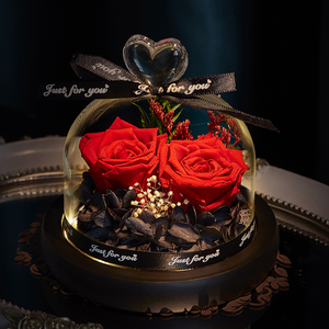 การชาร์จพลังงานแสงแบบจีนนำโชค,มือโบกทองกวักมือแมวนำโชคดอกไม้ที่เก็บรักษาไว้ Maneki By - Product Image 5