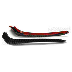 Pour VW Passat B8 Variant R Line 2016-2019 : Cache-phares antibrouillard avant, autocollant de spoiler aileron, garniture de protection pour les yeux des phares antibrouillard - Product Image 5