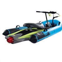 Planche de surf électrique Insane Shark's HH110 pour enfants, batterie 48V, pompe, matériau EPP/ABS, accessoires de quille, étanche, portable