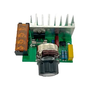 Okystar OEM/ODM High Power speed controller Dimmer Thermostat motor SCR 4000W 220V AC power adjust control voltage regulator