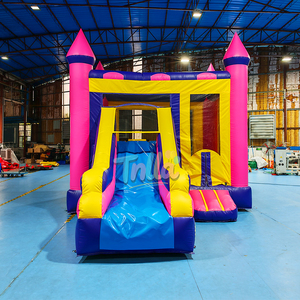 <span class=keywords><strong>Castillo</strong></span> Inflable con Tobogán, Casa de Brinco Inflable con Tobogán, <span class=keywords><strong>Castillo</strong></span> Inflable para Niños, <span class=keywords><strong>Alquiler</strong></span> para Fiestas - Product Image 4