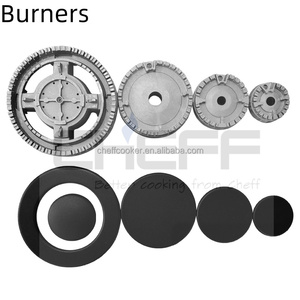 Estufa <span class=keywords><strong>de</strong></span> Cocina Doméstica a <span class=keywords><strong>Gas</strong></span> y Eléctrica, 2 Quemadores <span class=keywords><strong>de</strong></span> <span class=keywords><strong>Gas</strong></span> y 2 Placas Calefactoras Eléctricas, <span class=keywords><strong>Encimera</strong></span> Empotrable <span class=keywords><strong>de</strong></span> 4 Hornillas - Product Image 3