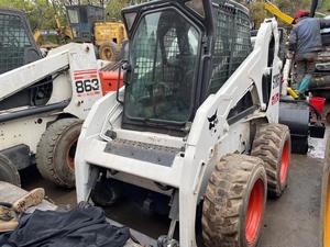 Bobcat S185 Chargeuse compacte à saut d'occasion de haute qualité 3.5 tonnes Meilleures ventes Machines de construction avec chargeur frontal S160 S180 S300 - Product Image 6