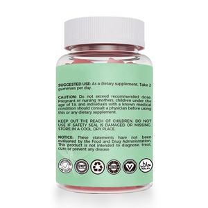 Gummies Équilibre Féminin OEM Premium : Probiotiques Biologiques, Extraits Végétaux Vaginaux, Vitamines et Probiotiques pour un pH Équilibré - Product Image 5