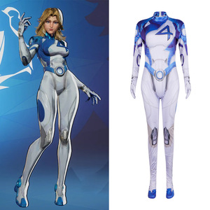 Star's Edge Marvel Showdown Mr Fantastic <b>Cosplay</b> Bodysuit Invisible <b>Woman</b> Spandex Costume - Product Image 3