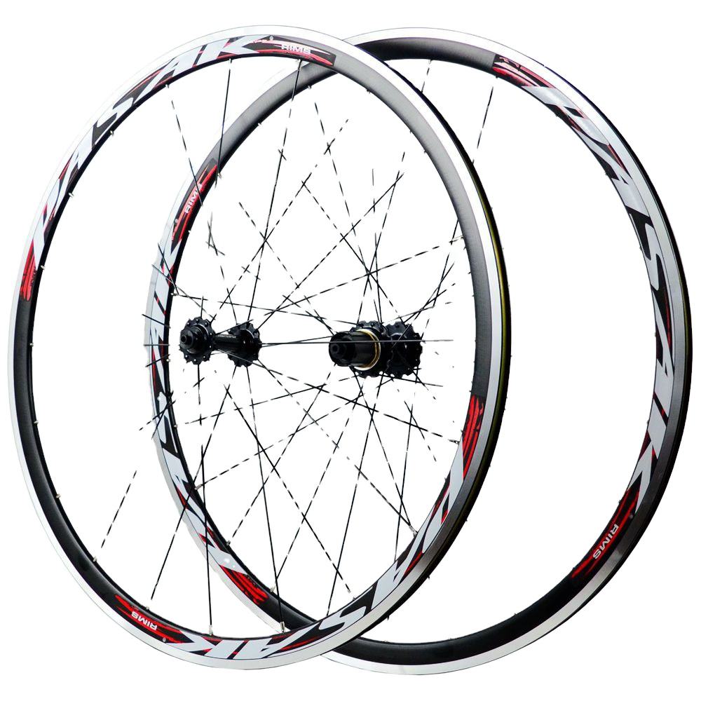 700c Road Bike Wheelset V/C Brake QR Sealed Bearing HG 11/12 Speed  Aluminium Alloy Rims Planet Ratchet Clincher 12-Speed Wheel