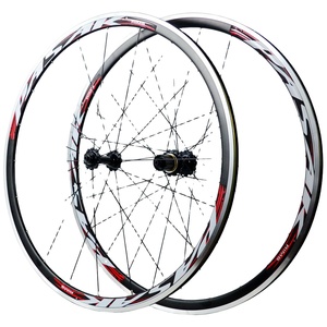 Jeu de roues de vélo de route <span class=keywords><strong>700c</strong></span>, frein V, roulement étanche QR, HG 11/12 vitesses, jantes en alliage d'aluminium, cliquet planétaire, clincher 12 vitesses - Product Image 1