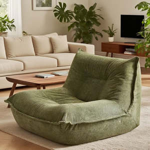 Sofá Individual Multifuncional Moderno, de Esponja, con Tela Bouclé Rectangular, Reclinable, para Hotel/Villa/Apartamento, Mueble de Descanso - Product Image 5