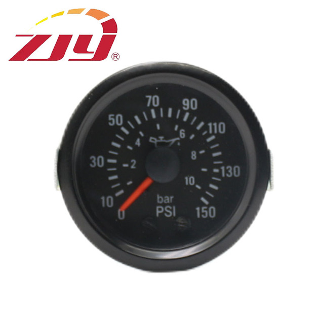 High Quality VDO 1/8Npt Fuel Pressure Gauge Liquid 0-150 Psi 0-10 Bar Pointer Oil Press Meter