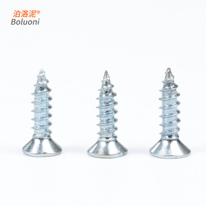 สกรูเกลียวปล่อยโบโลนี M3.5x14 ชุบสังกะสี หัวฟิลลิปส์ สำหรับงานเฟอร์นิเจอร์ไม้ - Product Image 2