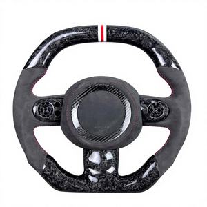 Volant sport en cuir et fibre de carbone personnalisé pour <span class=keywords><strong>Mini</strong></span> R Series (R55-R61) JCW <span class=keywords><strong>Cooper</strong></span> <span class=keywords><strong>S</strong></span> Countryman Clubman - Product Image 5