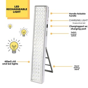 Projecteur LED portable rechargeable pour usage domestique, camping, marché nocturne et travail en <span class=keywords><strong>extérieur</strong></span> – Fournisseur chinois - Product Image 3