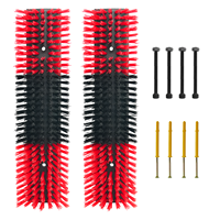 Nylon/PP Usine Bétail Gratter Brosse Animal Brosse Rouleau pour Vaches Chevaux Chèvre Animal Dos Gratter