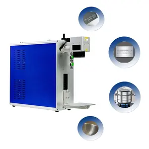 Factory Direct Sale Raycus Small Portable Hand In One Fiber Laser 20W Printer Engraver For Metal In China