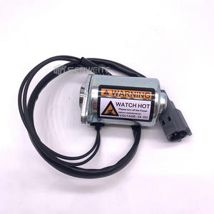 Vanne solénoïde Senwitt 12V 24V à commande pilote rotative pour système hydraulique d'excavatrice - Product Image 1