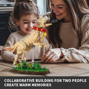 Xbert 66060 <span class=keywords><strong>Labrador</strong></span> Retriever Huisdier Hond Educatieve Bouwstenen Kits Speelgoed Diy Assemblage Geschenk 3d Puzzel Model Kind Volwassen - Product Image 3