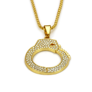 Collar con Colgante Geométrico Hueco Estilo Hiphop de Diseño Único, Superventas 2026, Joyería de Moda para Hombre, Estilo Urbano - Product Image 5