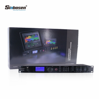 Équipement audio haute puissance, amplificateurs, processeur, fabricant Sinbosen, scène professionnelle pour système de haut-parleurs Line Array