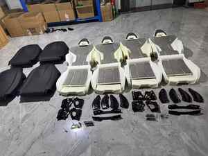 Fundas de Asiento de Coche de Cuero de Lujo, Impermeables, Antideslizantes y Duraderas, Juego Completo Universal para BMW M3, Gran Venta - Product Image 6