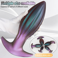 Plug anal portable en silicone et dilatateur masseur pour hommes/femmes - Utilisation extérieure, jouet sexuel pour adultes, vente en gros d'usine, pour usage ouvert
