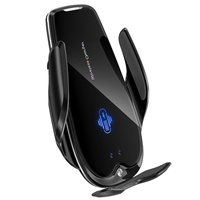 Accessoires de voiture, chargeur de téléphone sans fil, support de téléphone pour grille d'aération de voiture, support de téléphone portable avec charge sans fil