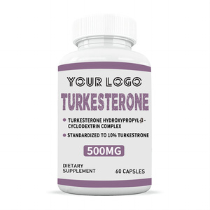 Harga Terbaik Pil Suplemen Turkesterone OEM 500MG 60 Kapsul Mendukung Pertumbuhan Otot Kapsul Kompleks Turkesterone - Product Image 2