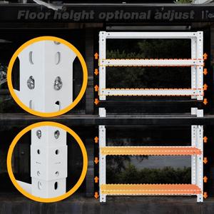 قابل للتعديل قابل للفصل المرآب مكدس رفوف مستودع عمودي معدني قوي قوي تصميم جديد نيوزيلندا - Product Image 6