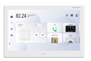 HikvisionDS-KH9510-WTE1 Moniteur intérieur 10,1 pouces Écran tactile IPS Système d'<span class=keywords><strong>interphone</strong></span> vidéo Audio bidirectionnel Station de contrôle d'accès à distance - Product Image 3