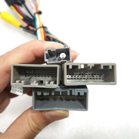Harness Kabel Daya Stereo Android 16Pin dengan Kotak Canbus untuk Honda Vezel Stepwgn WRV 2023 Versi Luar Negeri