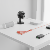 Câble de charge USB DC 5-en-1 avec embouts : 2.0/2.5/3.5/4.0/5.5mm 20cm & 1M |   Chargeurs 4 couleurs pour appareils photo, routeurs, lampes LED – OEM accepté