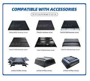 Cubierta Retráctil para <span class=keywords><strong>Camioneta</strong></span> Benext, Cubierta de Aluminio para la Caja de Carga, para BYD Shark6 <span class=keywords><strong>Hilux</strong></span> Navara, Duradera e Impermeable - Product Image 4