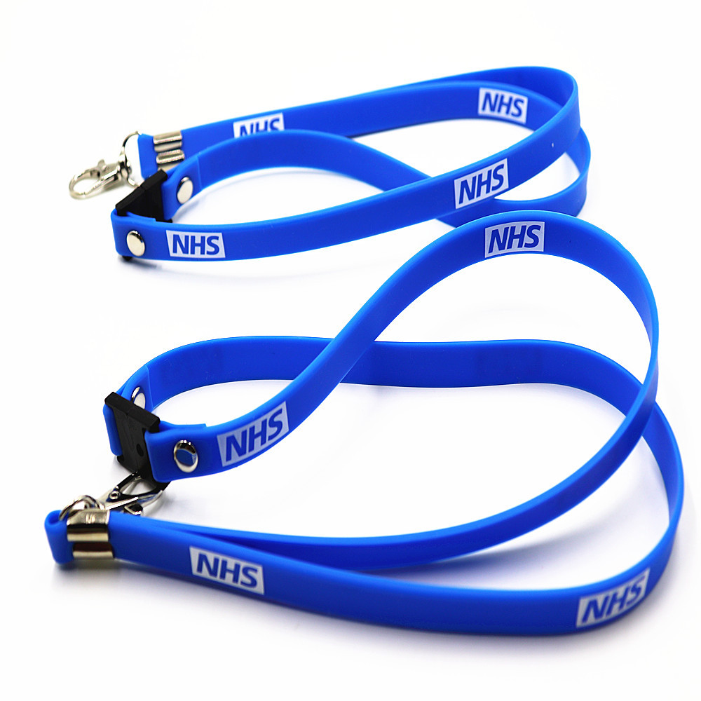 Simple Fashion Creative Silicone Beads Wood Pearl Tea Cup Can Be Engraved Lanyard for the Teacher