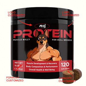 Suplemento OEM <span class=keywords><strong>de</strong></span> Alta Proteína para <span class=keywords><strong>Mascotas</strong></span>, Constructor <span class=keywords><strong>de</strong></span> Músculos para Perros, Ganancia <span class=keywords><strong>de</strong></span> Peso, Golosinas Blandas, Fortalece el Sistema Inmunológico - Product Image 2