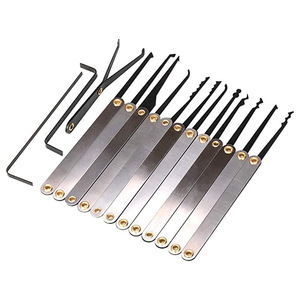 Outils de serrurier en acier XMM Factory, ensemble d'outils de déverrouillage de sécurité, avec <span class=keywords><strong>cadenas</strong></span> <span class=keywords><strong>transparent</strong></span> pour débutant XMM-8810 - Product Image 3