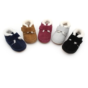 <span class=keywords><strong>Botas</strong></span> de Nieve Cálidas de Invierno 2021 para Bebés Niños y Niñas, <span class=keywords><strong>Botas</strong></span> de Suela Suave de Felpa para Recién Nacidos, Zapatos de Piel para Niños y Niñas - Product Image 6