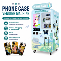 Máquina Expendedora de Impresión de Carcasas para Teléfonos Móviles, Máquina Expendedora de Impresión de Carcasas para Pequeños Negocios, Cruceros y Tiendas de Regalos