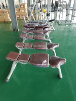 YG FITNESS YG-2032 Banc plat de musculation commercial en fer durable, capacité de 180 kg pour salle de sport