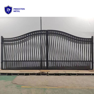 Thiết kế mới nhất hình ảnh nhôm đường lái xe cổng cho nhà lối vào 3d mô hình dịch vụ áp lực điều trị thiên nhiên cho ranh giới tường - Product Image 2