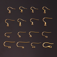 50pcs 17x17mm crochets en acier inoxydable boucles d'oreilles pour la fabrication de bijoux résultats fils d'oreille boucle d'oreille Base fermoir accessoires grossiste