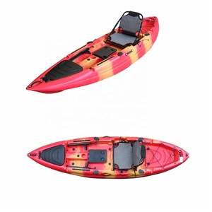 Vicking 1 người ngồi trên đầu bán buôn câu cá mái chèo Touring Thuyền Cá Finder Kayak LLDPE nhựa lỗ xuồng thể thao dưới nước xuồng - Product Image 6