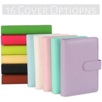 A6 Cash Planner Binder Enveloppes avec Budget Zipper Folder Bag Binder for Money