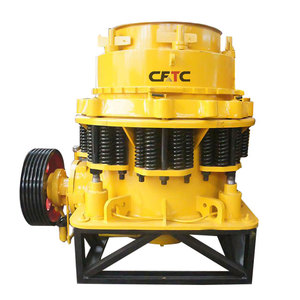 Concasseur à cône de style Symons 4 1/4 pieds haute efficacité China Hongxing, capacité 36-300tph, moteur AC, cavité courte et grossière - Product Image 5