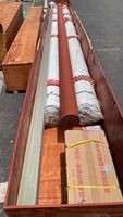 Obturateur roulant électrique moderne en aluminium pour magasin, portail de sécurité étanche, volet roulant pour usage extérieur