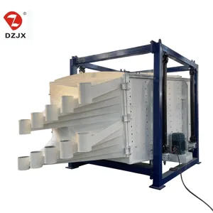 DZJX прямоугольный гидравлический сито с кварцевым песком со стандартными ситами/Вибрационный квадратный поворотный экран