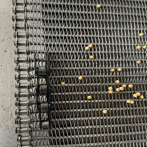 Dây kim loại lưới băng tải xoắn ốc cân bằng dệt dây lưới vành đai Chuỗi liên kết thép không gỉ Màn hình Net - Product Image 5