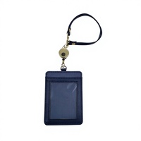 Porte-cartes personnalisés en gros pour OEM, étuis porte-badge en PU pour événements festifs, cadeaux promotionnels en vrac