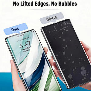 Film Hydrogel HD Transparent Anti-Espion en TPU, Protection d'Écran Confidentielle pour iPhone 14 15 16 17 Pro Max, Vente en Gros, Logo Personnalisé OEM, Direct Usine - Product Image 3