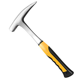 Marteau <span class=keywords><strong>de</strong></span> géologue multifonctionnel <span class=keywords><strong>de</strong></span> haute qualité à tête plate et pointue, outil <span class=keywords><strong>de</strong></span> tirage <span class=keywords><strong>de</strong></span> clous pour charpentier - Product Image 1